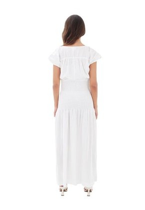 Vestido Largo Carlota Marfil Mercedes Campuzano