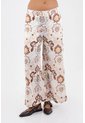 Pantalon Alice Estampado Marfil Mercedes Campuzano de Mercedes Campuzano