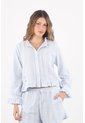 Camisa Roma Azul_Cl Mercedes Campuzano de Mercedes Campuzano