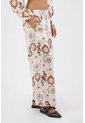 Pantalon Alice Estampado Marfil Mercedes Campuzano de Mercedes Campuzano
