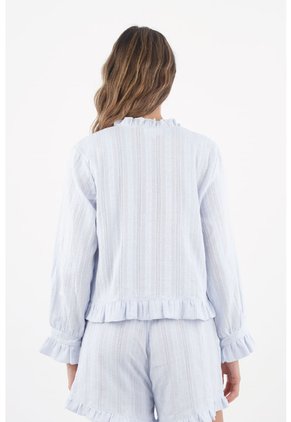 Camisa Roma Azul_Cl Mercedes Campuzano
