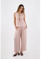 Pantalon Lia Rosado Mercedes Campuzano de Mercedes Campuzano