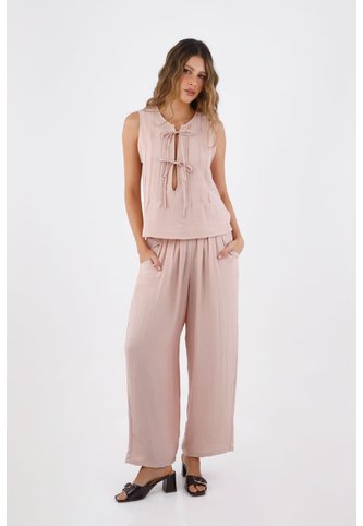 Pantalon Lia Rosado Mercedes Campuzano Mercedes Campuzano