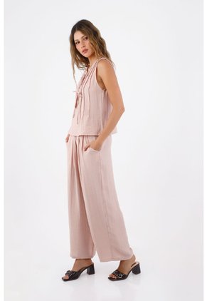 Pantalon Lia Rosado Mercedes Campuzano