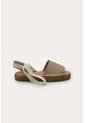 Spadrilla Plana Elena Beige Mercedes Campuzano de Mercedes Campuzano