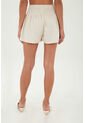 Short Fiora Beige Mercedes Campuzano de Mercedes Campuzano