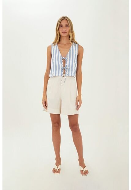 Bermuda Rosalin Beige Mercedes Campuzano