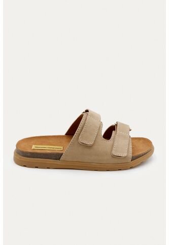 Sandalia Plana Vibe Beige Mercedes Campuzano Mercedes Campuzano