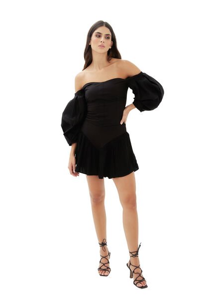 Short Clementine Negro Mercedes Campuzano