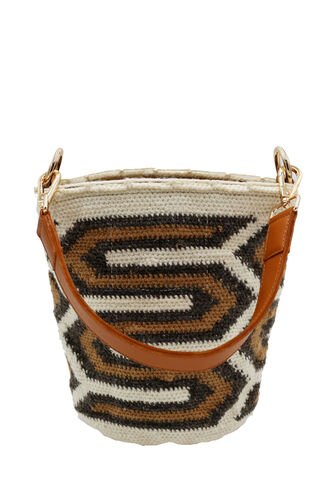 Bandolera Palomino Beige Mercedes Campuzano Mercedes Campuzano