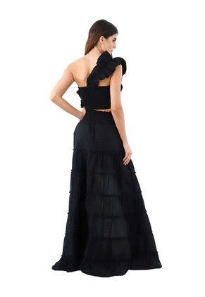 Falda Larga Kelly Negro Mercedes Campuzano