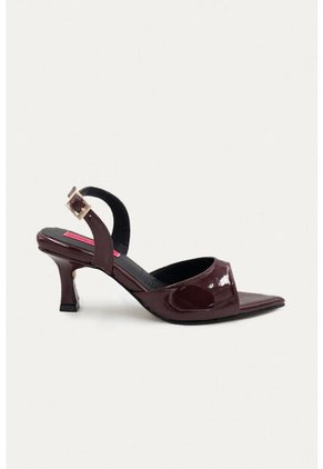 Sandalia Tacon Vika Vinotinto Mercedes Campuzano