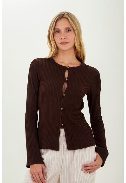 Camisa Alessia Cafe Mercedes Campuzano