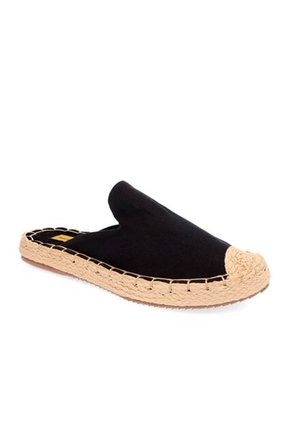 Zueco Spadrilla Cleo Negro Mercedes Campuzano