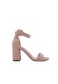 Sandalia Tacón Naia Nude Mercedes Campuzano de Mercedes Campuzano