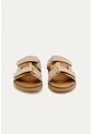 Sandalia Plana Vibe Beige Mercedes Campuzano de Mercedes Campuzano