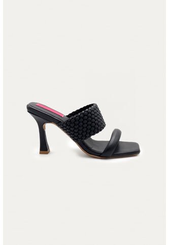 Sandalia Tacon Nala Negro Mercedes Campuzano Mercedes Campuzano