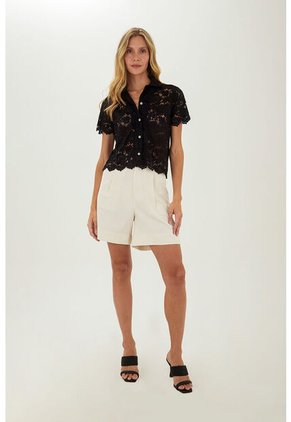 Camisa Steph Negro Mercedes Campuzano