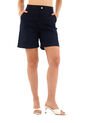 Short Asha Azul Oscuro Mercedes Campuzano de Mercedes Campuzano
