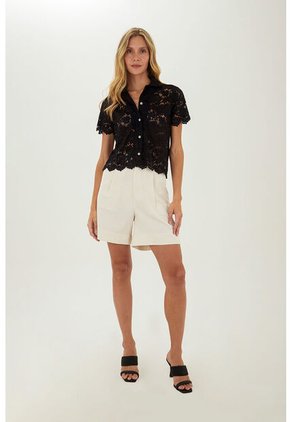 Camisa Steph Negro Mercedes Campuzano