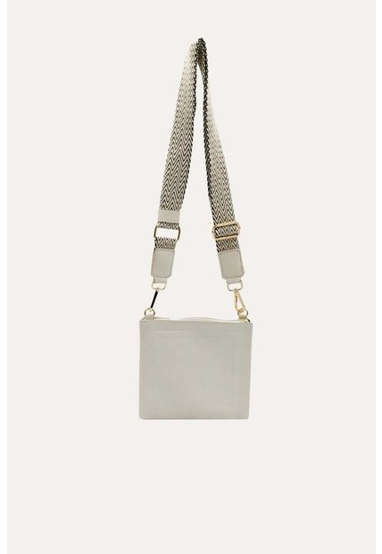Bandolera Clover Marfil Mercedes Campuzano