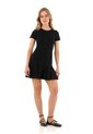 Vestido Corto Amelie Negro Mercedes Campuzano de Mercedes Campuzano