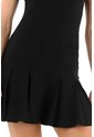 Vestido Corto Amelie Negro Mercedes Campuzano de Mercedes Campuzano