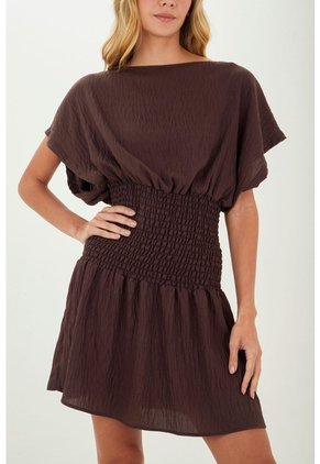 Vestido Corto Phoebe Cafe Mercedes Campuzano