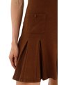 Vestido Corto Amelie Cafe Mercedes Campuzano de Mercedes Campuzano
