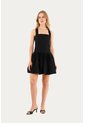 Vestido Corto Mystic Negro Mercedes Campuzano de Mercedes Campuzano
