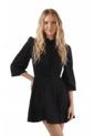 Vestido Corto Juliette Negro Mercedes Campuzano de Mercedes Campuzano