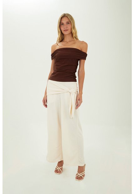 Pantalon Colline Marfil Mercedes Campuzano