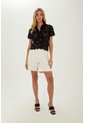Camisa Steph Negro Mercedes Campuzano de Mercedes Campuzano