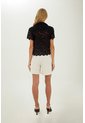 Camisa Steph Negro Mercedes Campuzano de Mercedes Campuzano