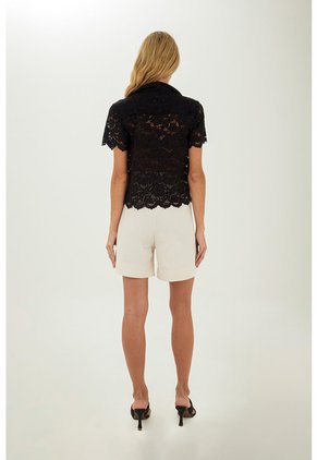 Camisa Steph Negro Mercedes Campuzano
