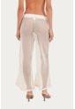 Pantalon Zaina Beige Mercedes Campuzano de Mercedes Campuzano
