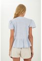 Camisa Sarah Azul Mercedes Campuzano de Mercedes Campuzano