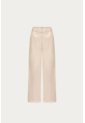 Pantalon Zaina Beige Mercedes Campuzano de Mercedes Campuzano