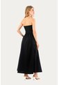Vestido Largo Glens Negro Mercedes Campuzano de Mercedes Campuzano