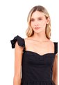 Vestido Largo Mellow Negro Mercedes Campuzano de Mercedes Campuzano