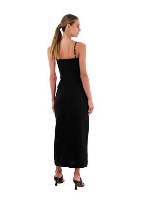 Vestido Largo Pauline Negro Mercedes Campuzano