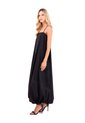 Vestido Largo Amalfi Negro Mercedes Campuzano de Mercedes Campuzano