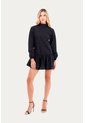 Vestido Corto Palace Negro Mercedes Campuzano de Mercedes Campuzano