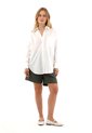 Camisa Boyfriend Haven Marfil Mercedes Campuzano de Mercedes Campuzano