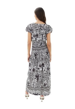 Vestido Largo Carlota Aires Negro Mercedes Campuzano