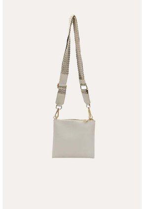 Bandolera Clover Marfil Mercedes Campuzano
