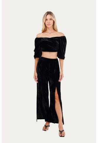 Pantalon Zoe Negro Mercedes Campuzano Mercedes Campuzano