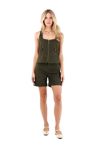 Short Asha Verde Oscuro Mercedes Campuzano Mercedes Campuzano