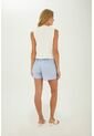 Short Fiora Azul Mercedes Campuzano de Mercedes Campuzano