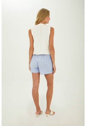 Short Fiora Azul Mercedes Campuzano